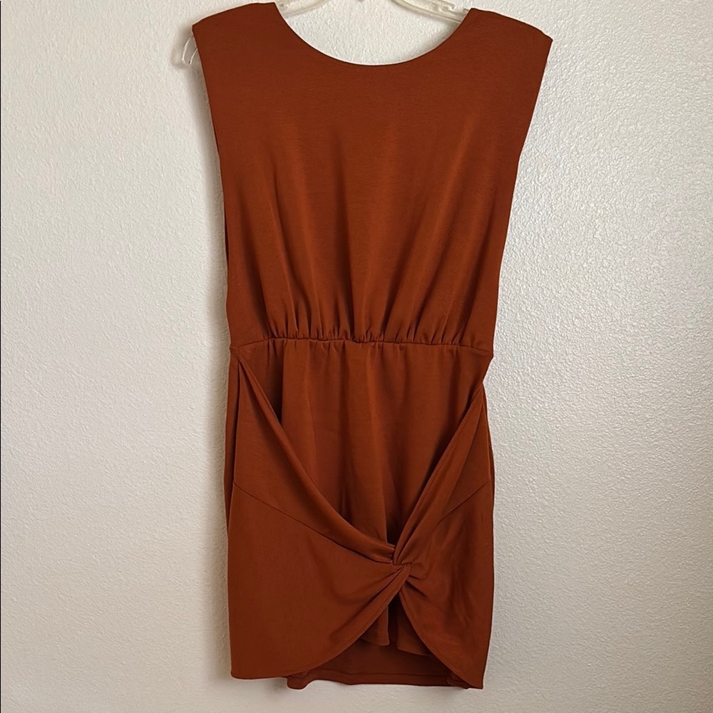 Free People Rust Mini Dress
